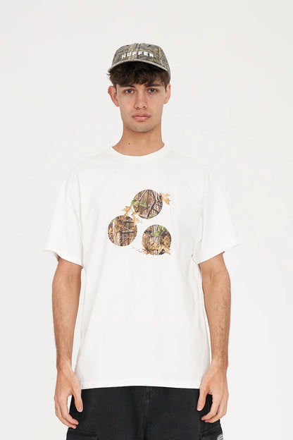 HUFFER // Sup Tee 190 Woodhill CHALK