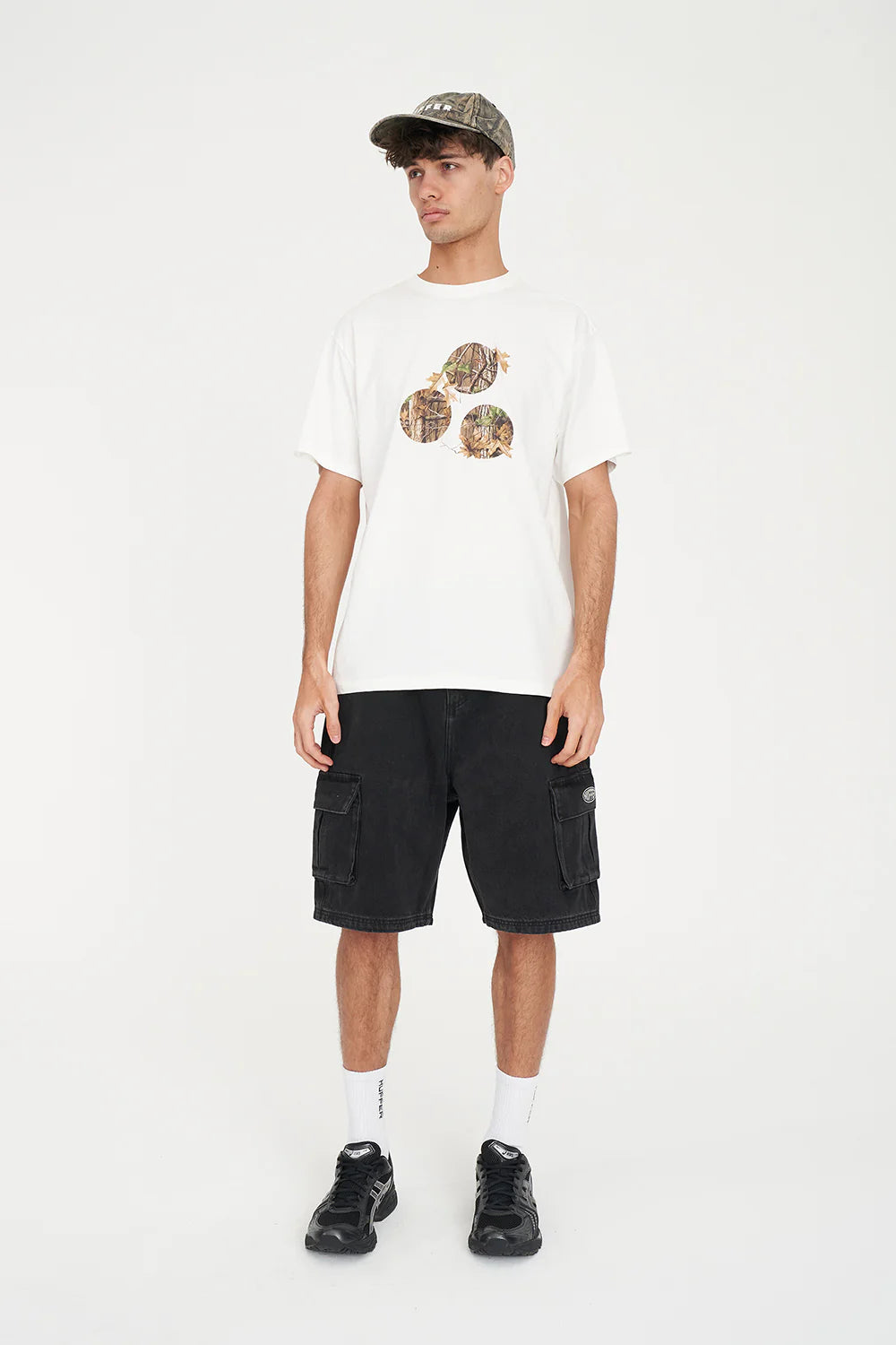 HUFFER // Sup Tee 190 Woodhill CHALK