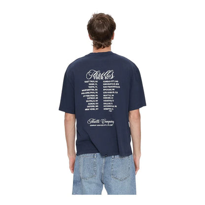 THRILLS // Superior Power Box Fit OS Crop Tee TOTAL ECLIPSE