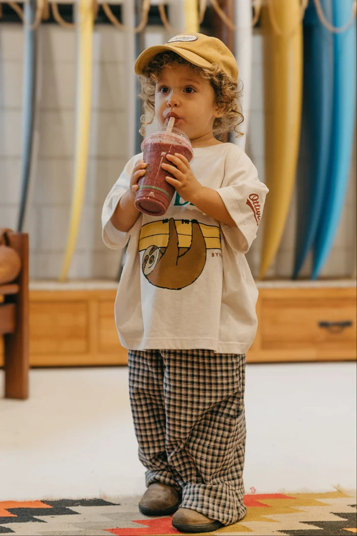 Surf Break Kids Tee OFF WHITE