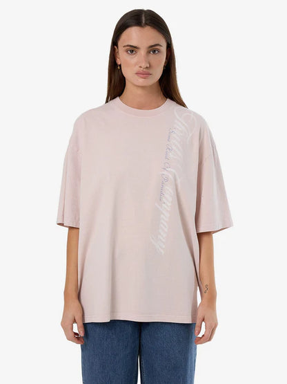 THRILLS // Suspended In Time Oversized Tee MAUVE CHALK