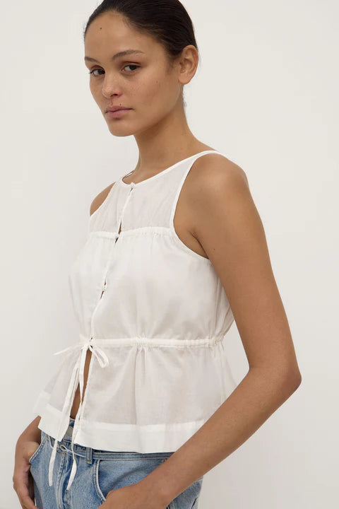 ASSEMBLY LABEL // Suzie Top WHITE