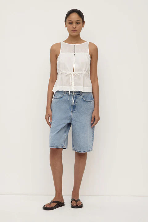 ASSEMBLY LABEL // Suzie Top WHITE