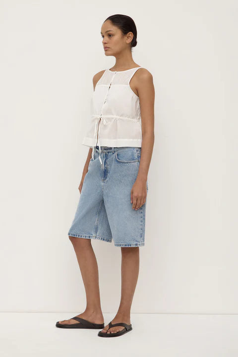 ASSEMBLY LABEL // Suzie Top WHITE