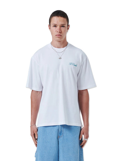 BARNEY COOLS // Swan Tee WHITE