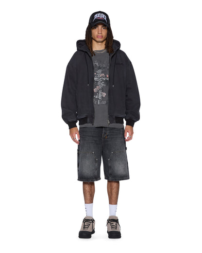 KSUBI // Thorned Ekcess Tee CHARCOAL