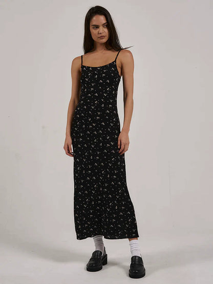 THRILLS // Nightshade Bias Dress BLACK