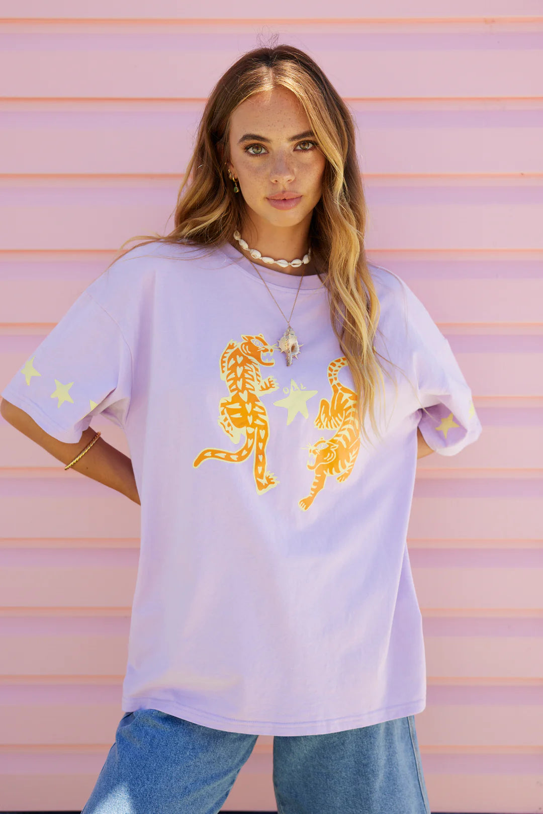 ONLY LOVERS LEFT // Tiger Tee LILAC