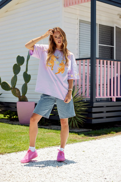 ONLY LOVERS LEFT // Tiger Tee LILAC