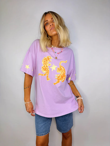 ONLY LOVERS LEFT // Tiger Tee LILAC