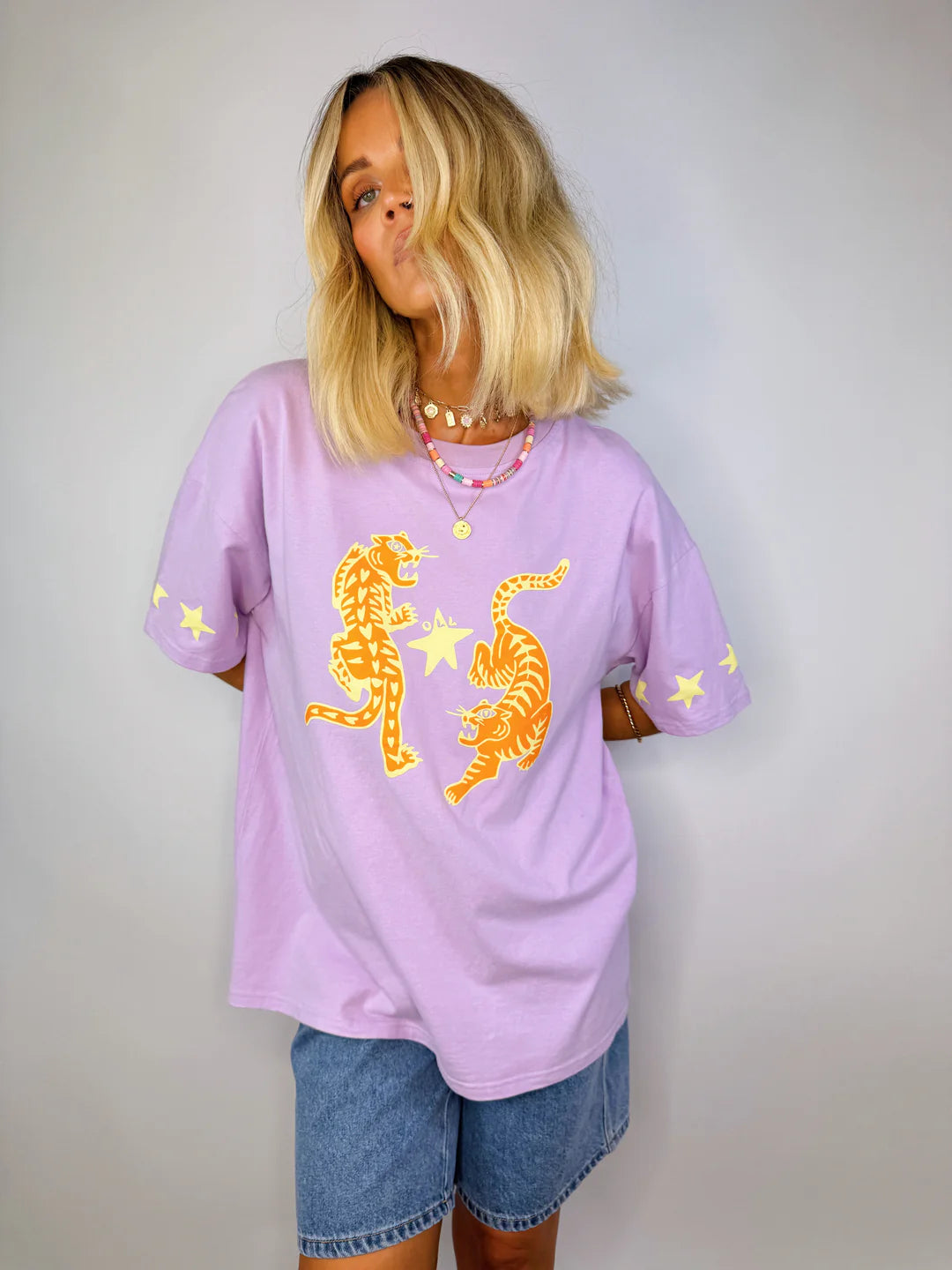 ONLY LOVERS LEFT // Tiger Tee LILAC