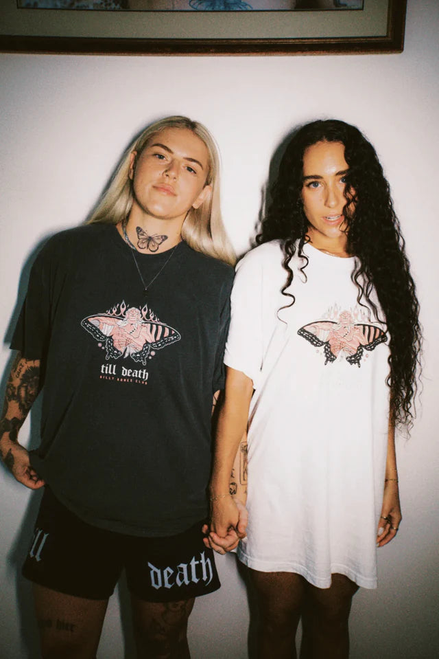 BILLY BONES // Till Death 2.0 Tee VINTAGE WHITE