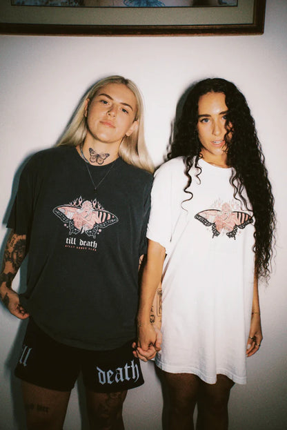 BILLY BONES // Till Death 2.0 Tee VINTAGE WHITE