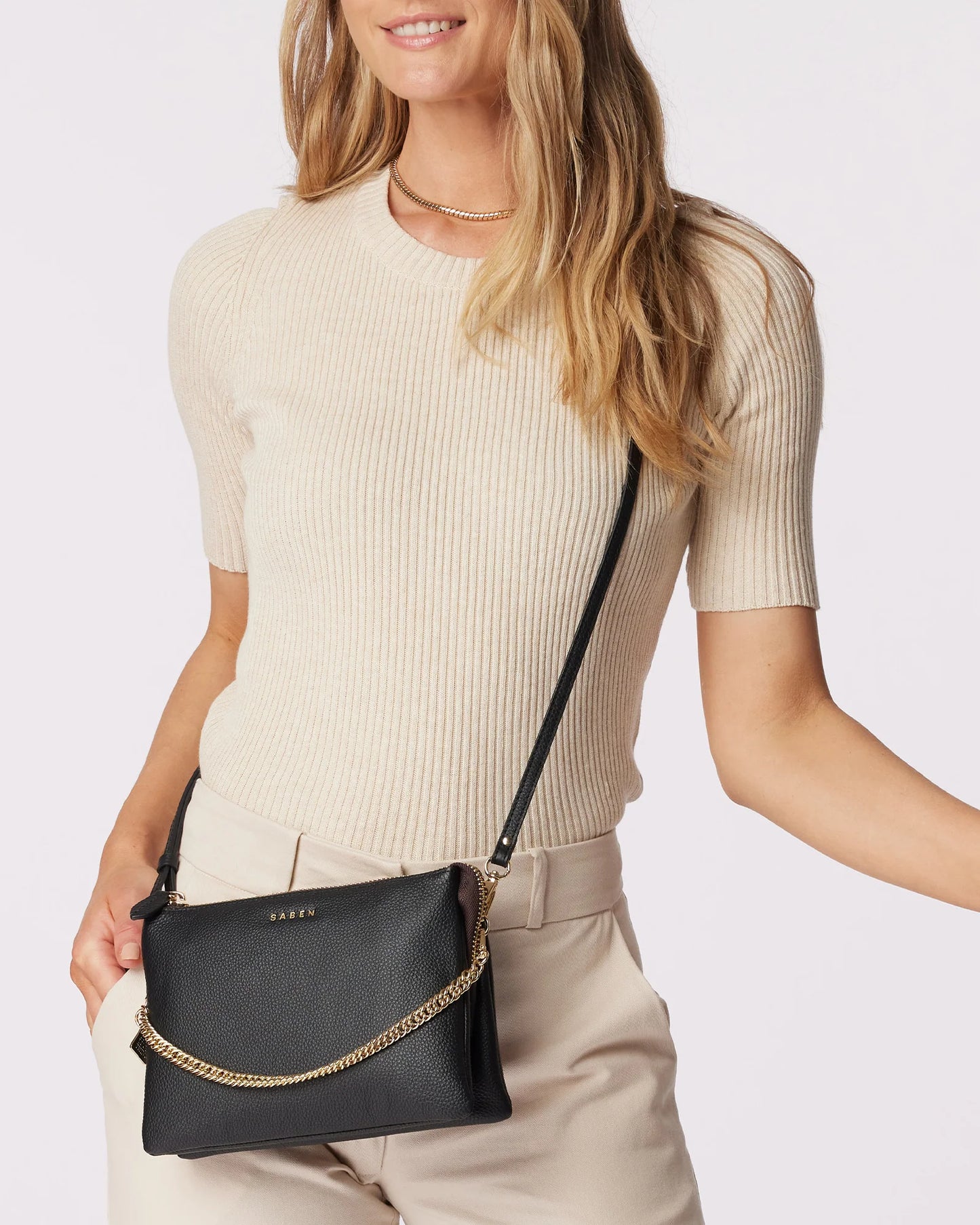 SABEN // Tilly's Big Sis Crossbody BLACK