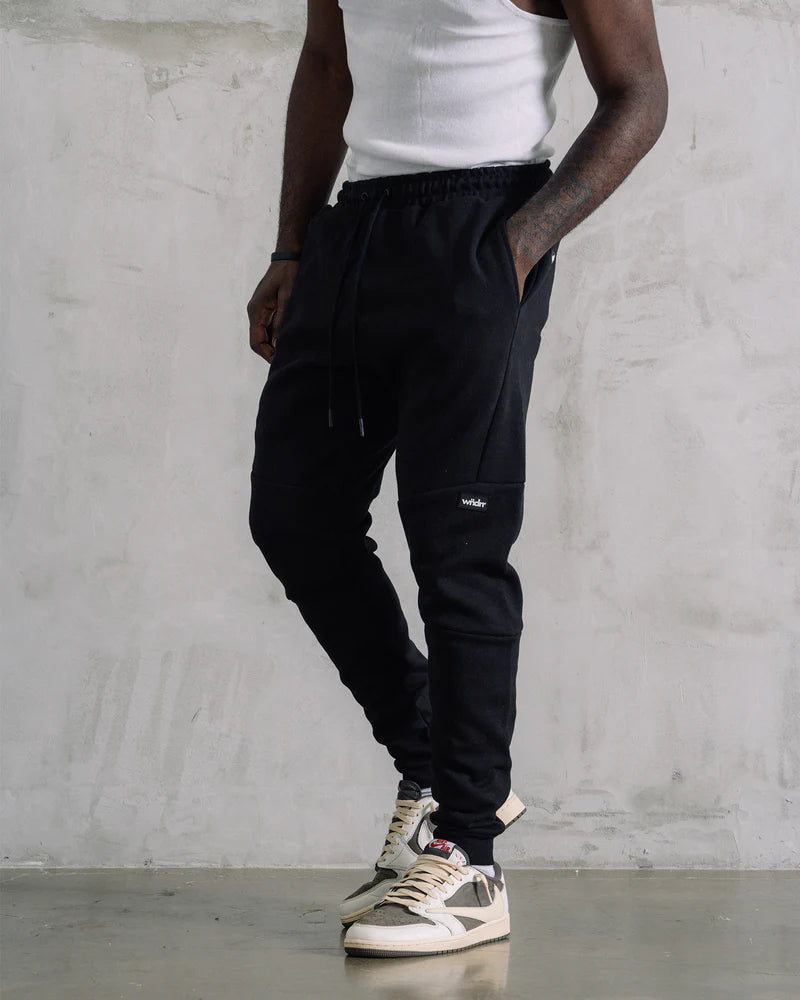 WNDRR // Hoxton V2 Tech Trackpant BLACK