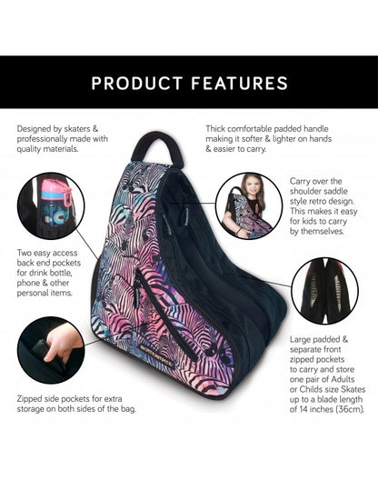 SKATERMATE // Boot Bag TUTI FRUITY ZEBRA