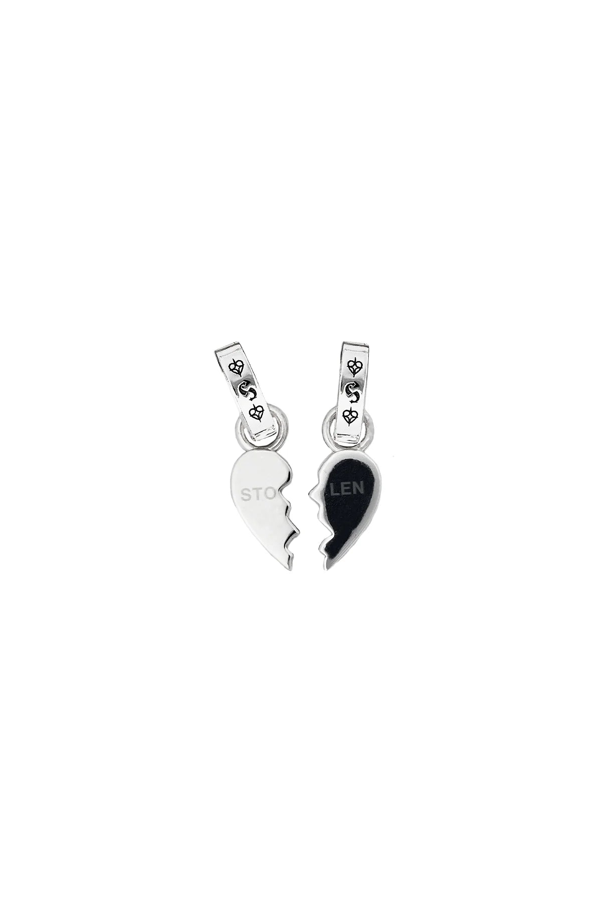 SGC // Two Part Heart Charm Set