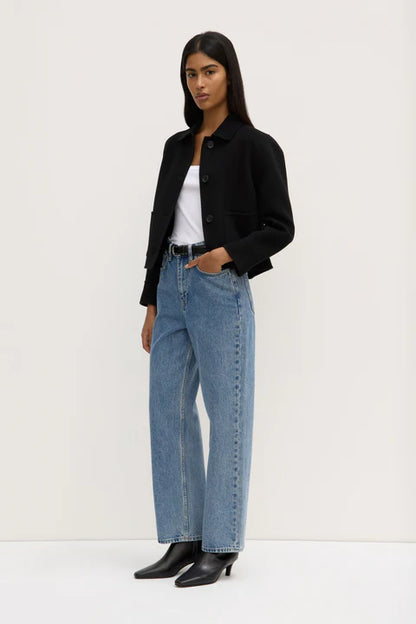 ASSEMBLY LABEL // Tasmin Wool Jacket BLACK