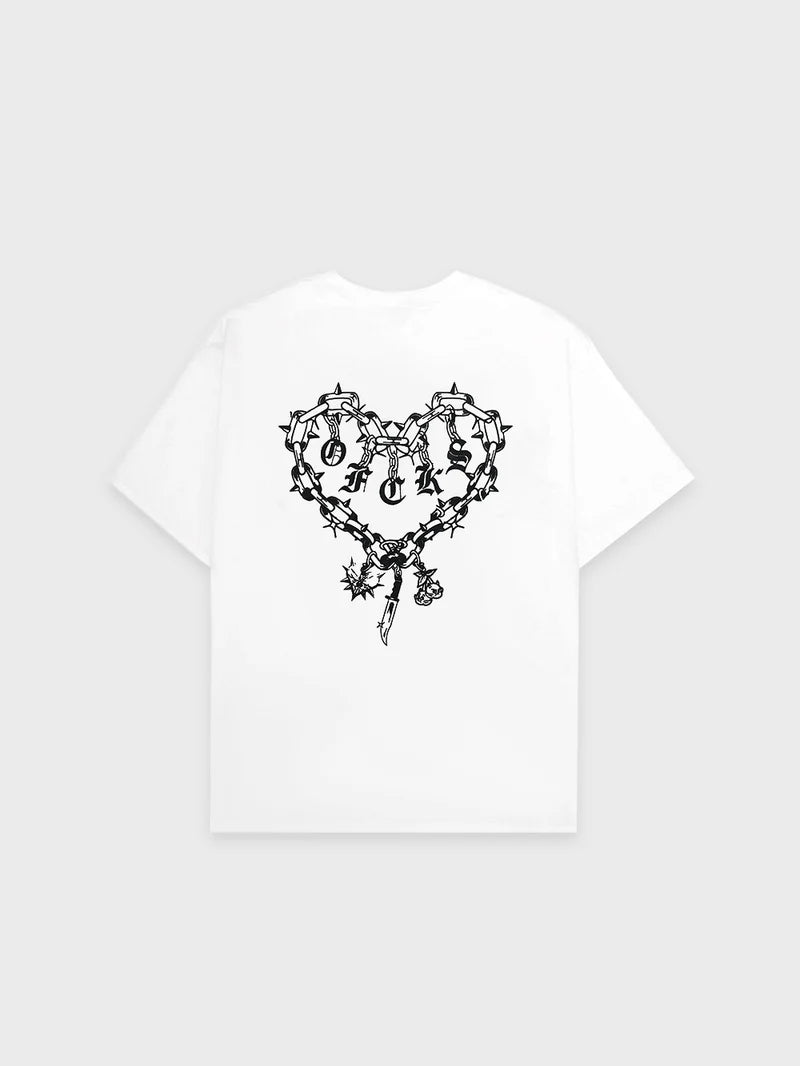 BILLY BONES // The Charm Tee VINTAGE WHITE