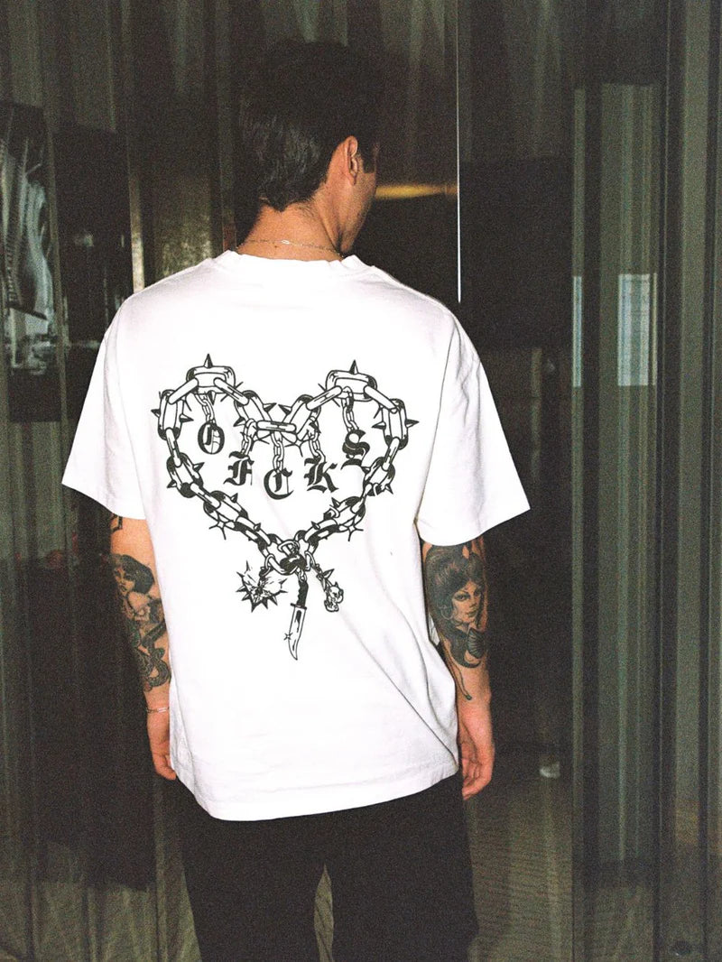 BILLY BONES // The Charm Tee VINTAGE WHITE