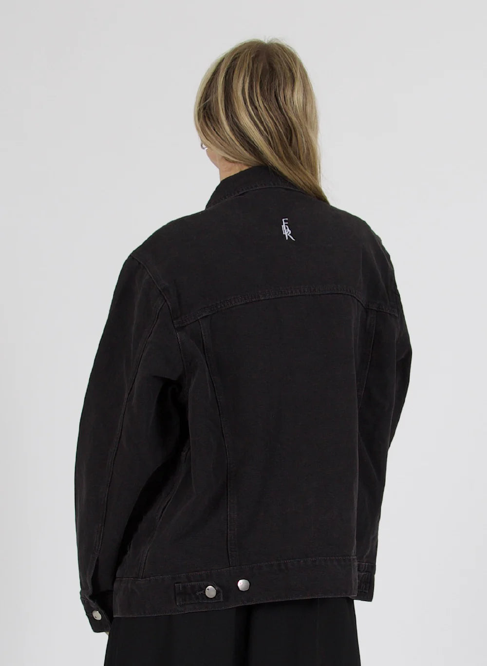 FEDERATION // FDR Denim Jacket WASHED BLACK