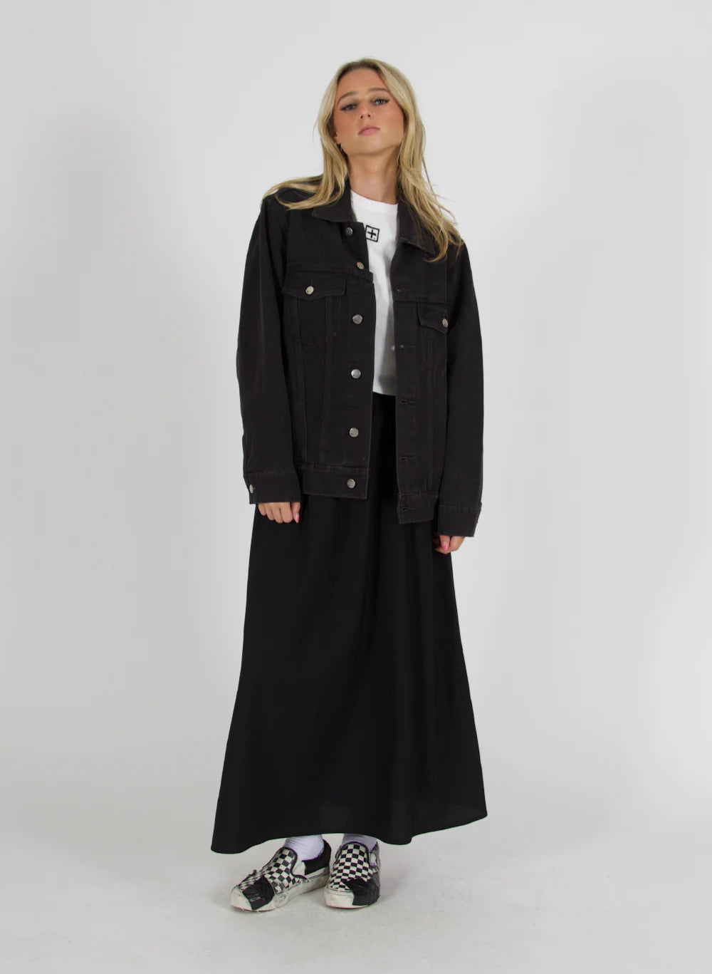 FEDERATION // FDR Denim Jacket WASHED BLACK