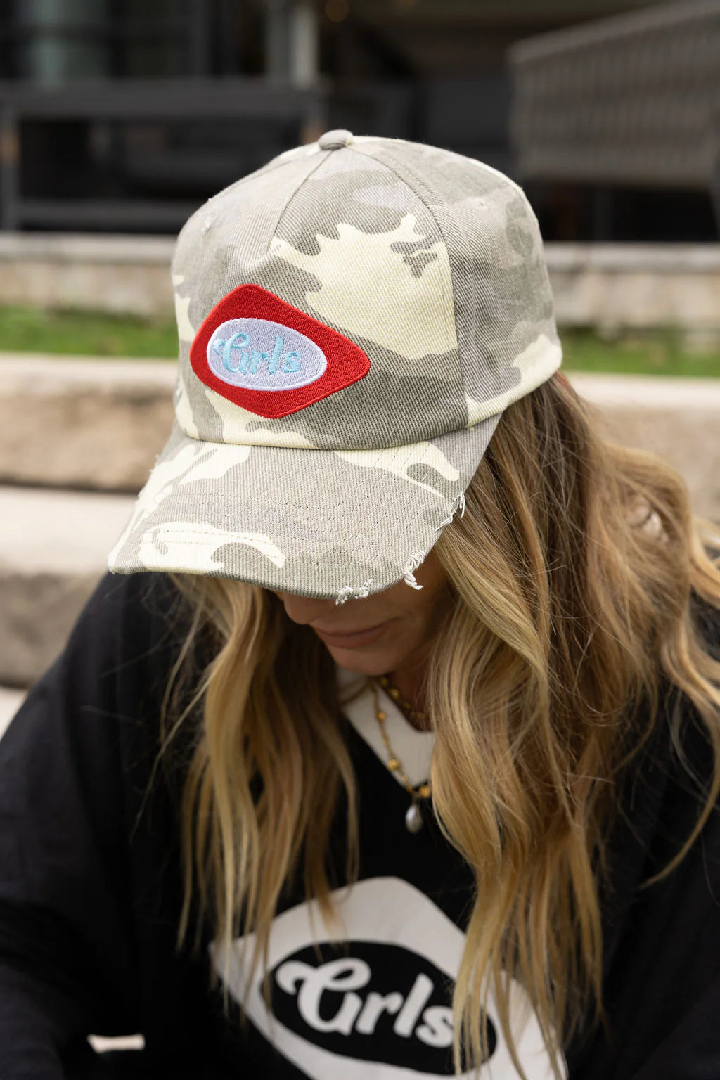 LUNA LANE // The GRLS Cap CAMO