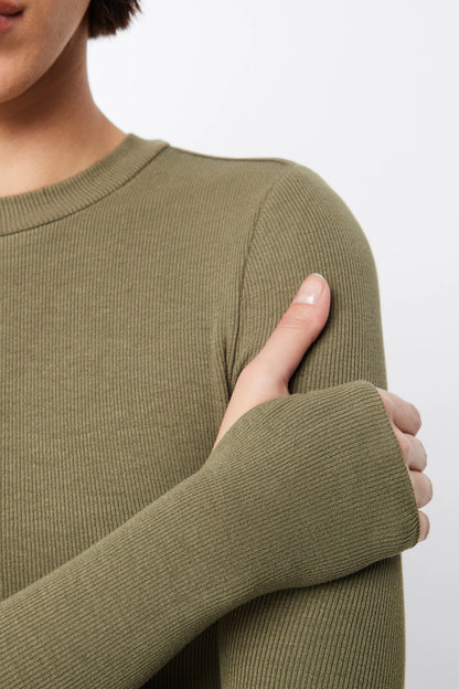 MOSSMAN // Brooklyn Top KHAKI