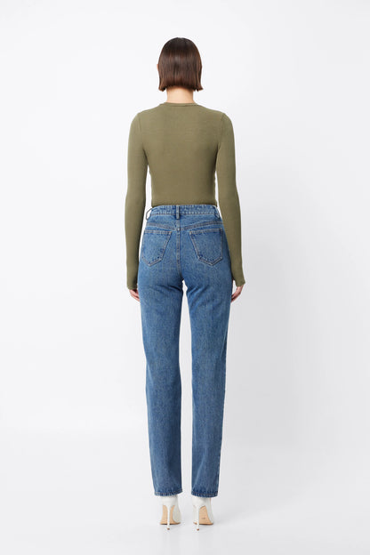 MOSSMAN // Brooklyn Top KHAKI