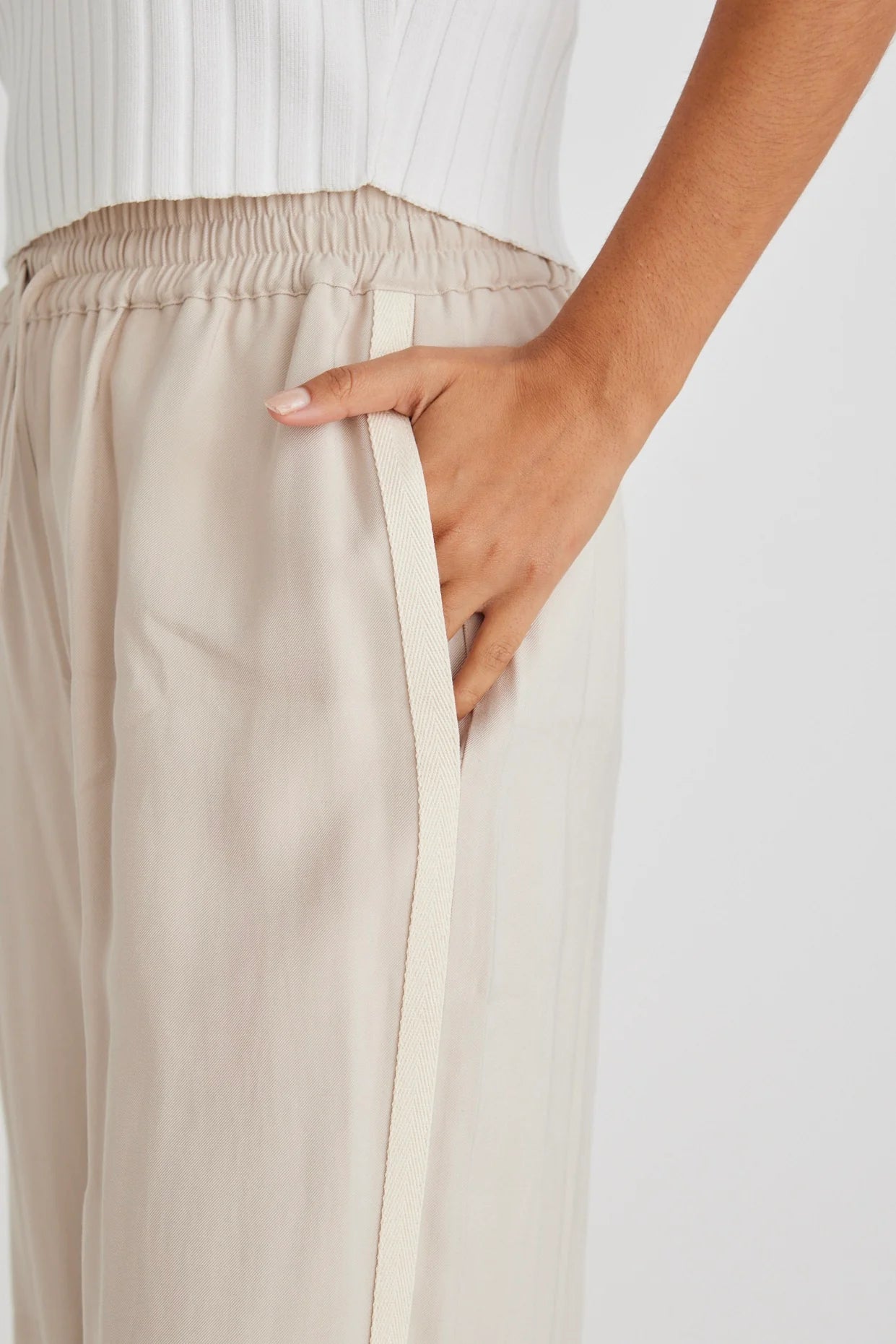 STORIES BE TOLD // Townie Pant ECRU