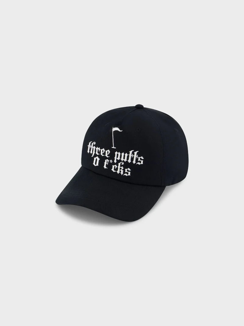 BILLY BONES // Three Putts Cap BLACK