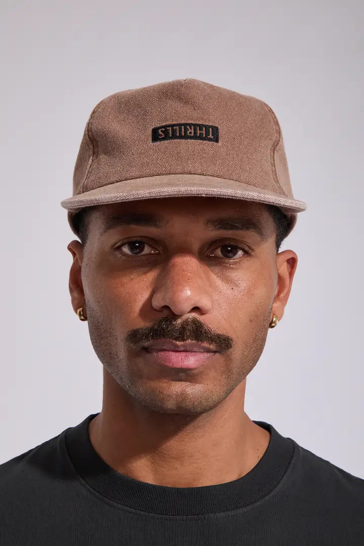 THRILLS // Superior Thrills 5 Panel Cap TRADER BROWN