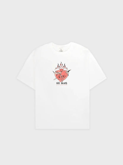 BILLY BONES // Till Death 3.0 Tee VINTAGE WHITE