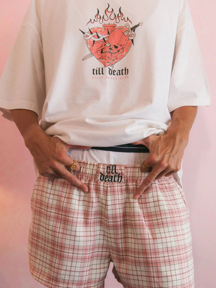 BILLY BONES // Till Death 3.0 Tee VINTAGE WHITE