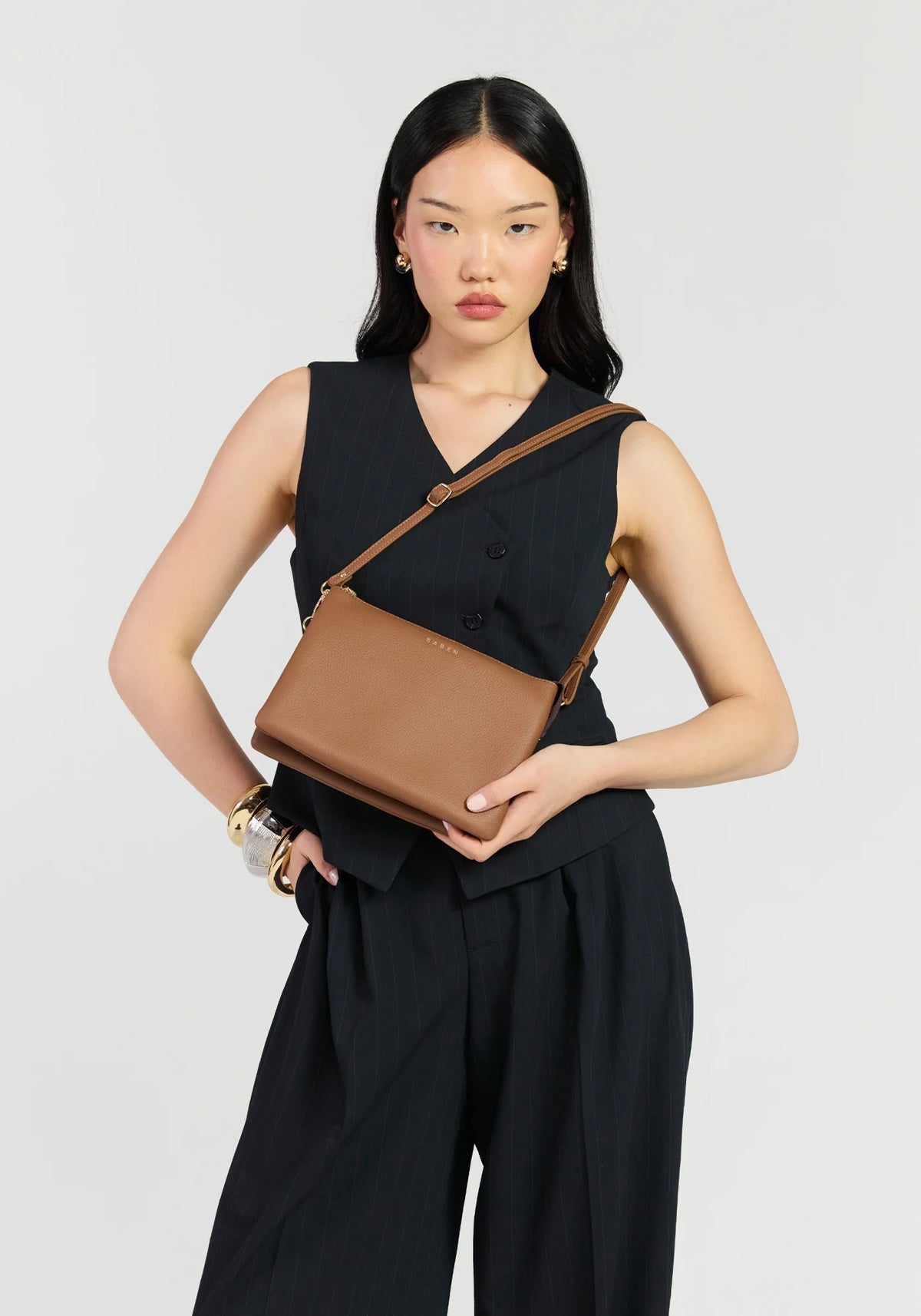 Tilly's Big Sis Crossbody TAN