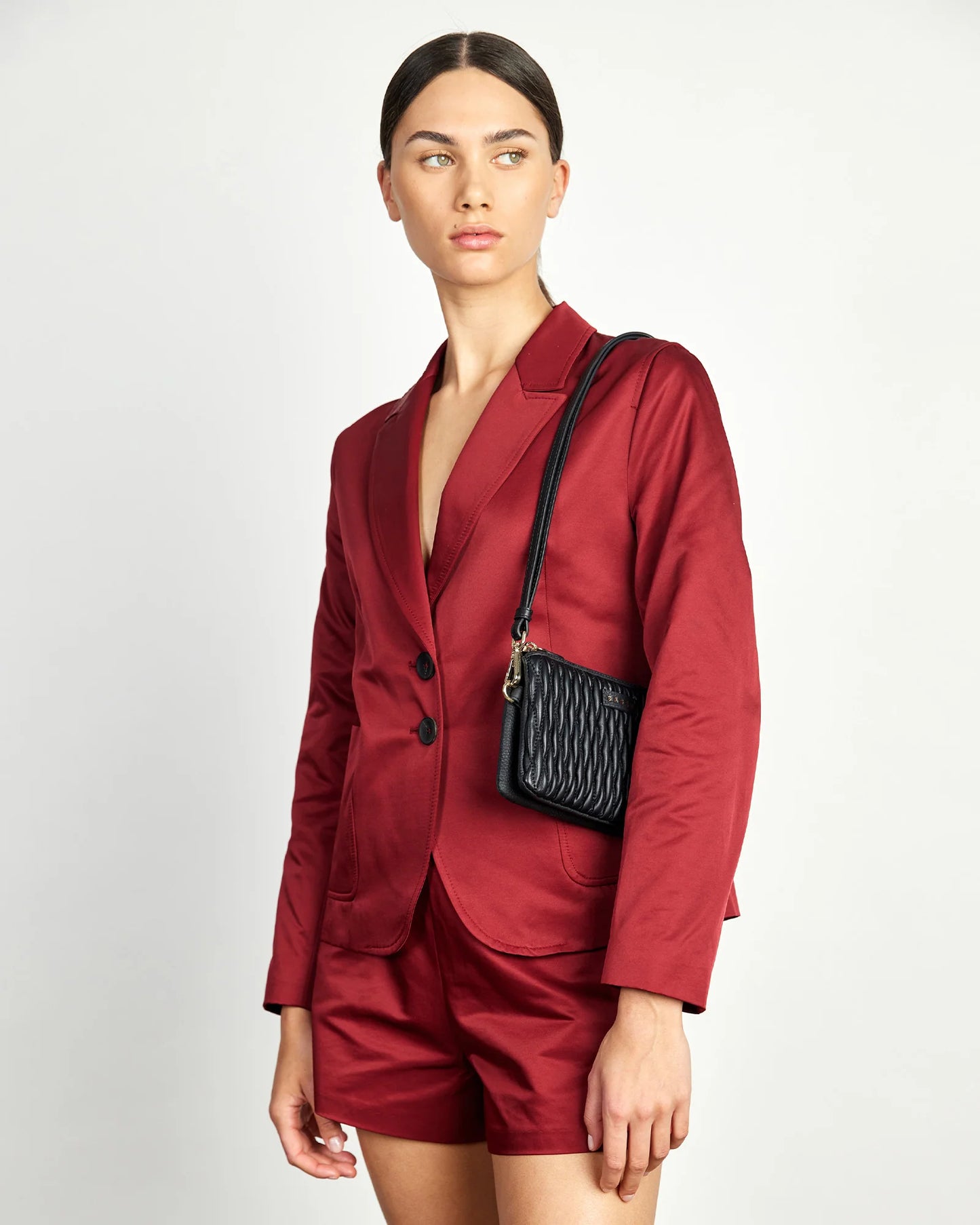 SABEN // Tilly Crossbody BLACK DIAMOND QUILT