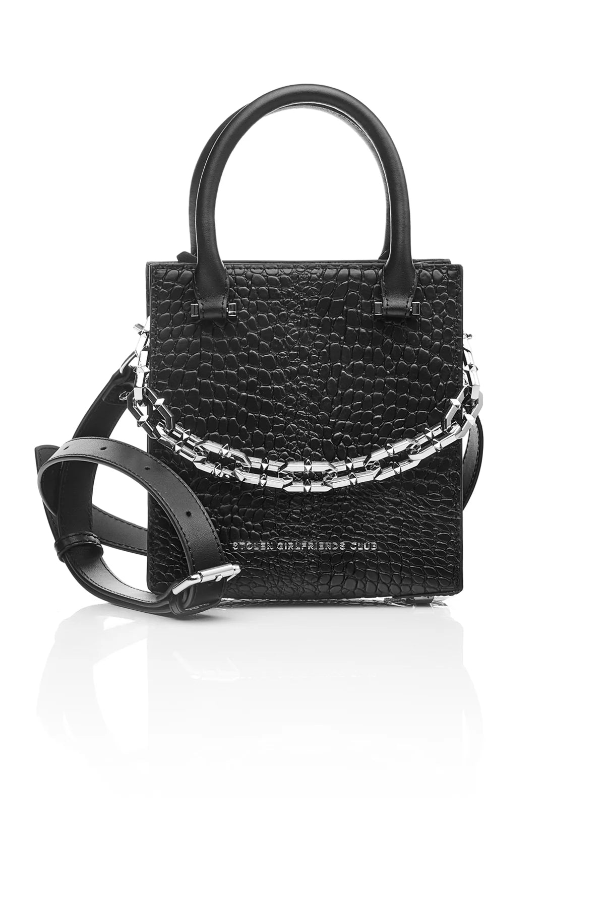 STOLEN GIRLFRIENDS CLUB // Tour Buddy Tote MATTE BLACK