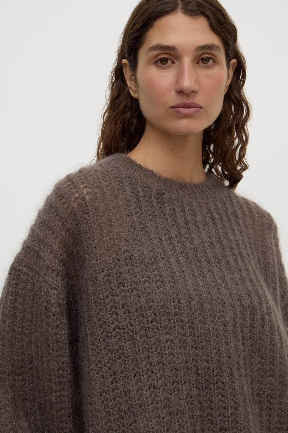 Tulsa Mohair Knit BARK