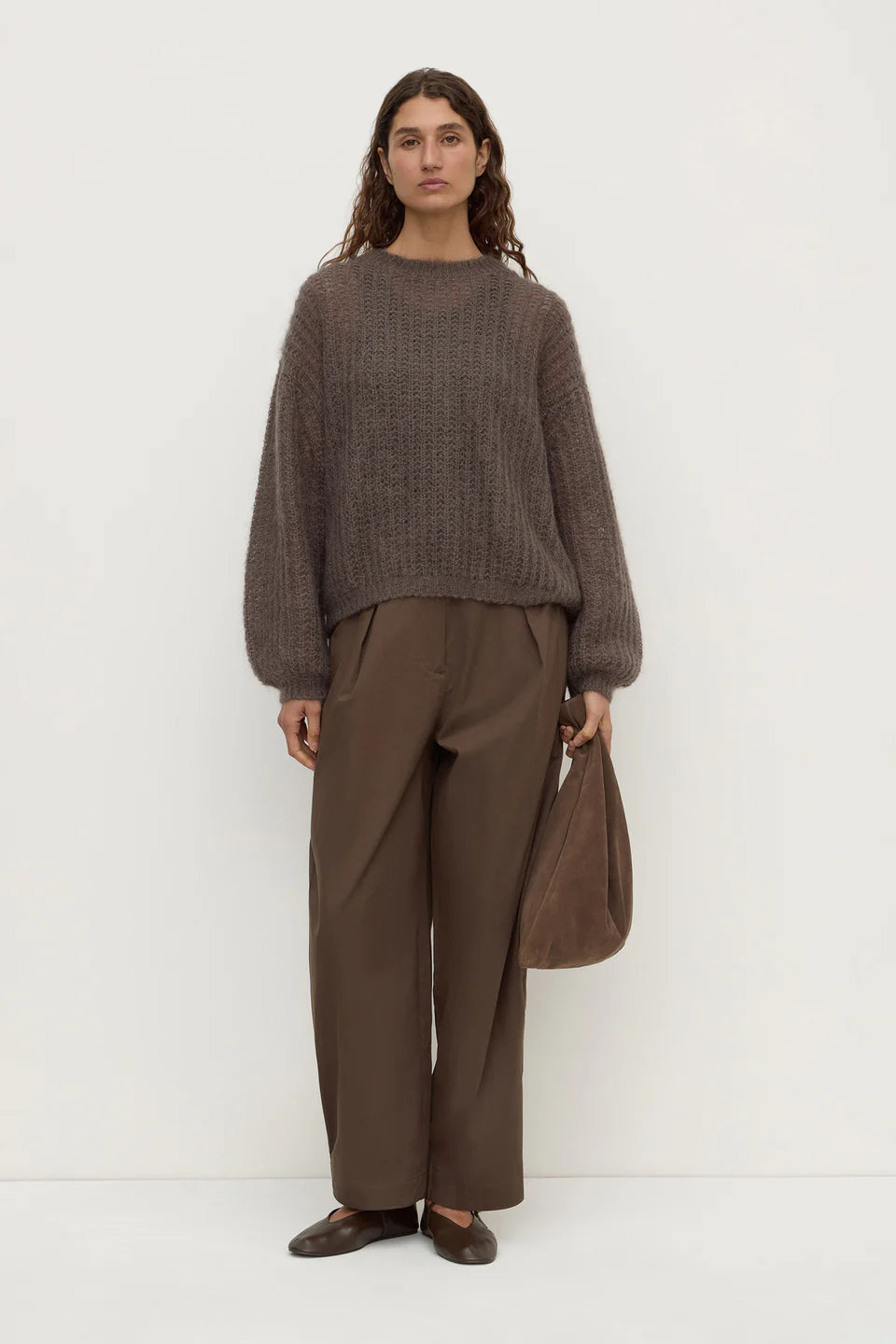 Tulsa Mohair Knit BARK