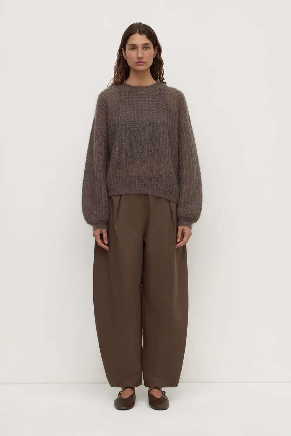 Tulsa Mohair Knit BARK