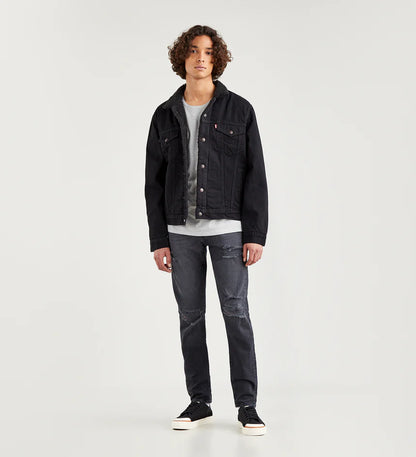 LEVIS // Type III Sherpa Trucker BERK BLACK