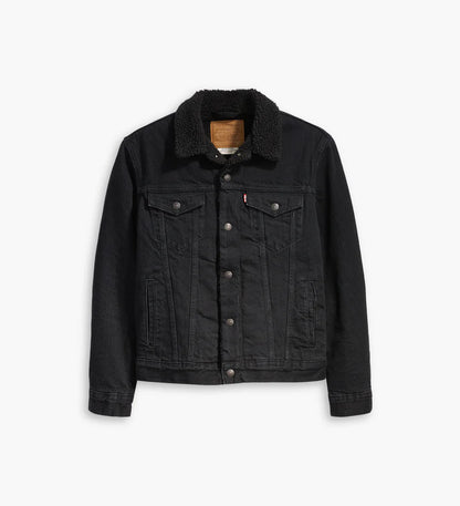 LEVIS // Type III Sherpa Trucker BERK BLACK