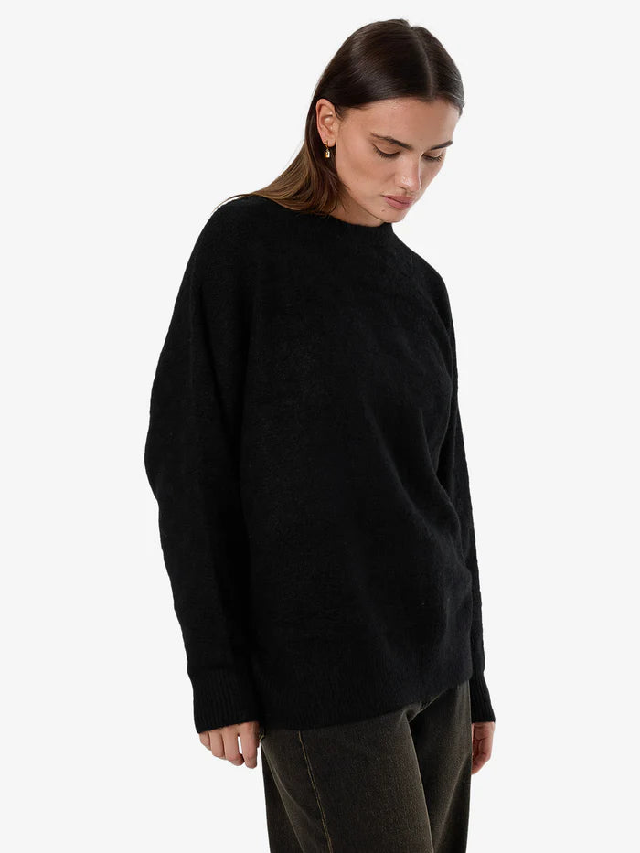 THRILLS // Unending Knit Sweater BLACK