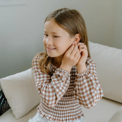 SILVER LININGS // Kids Unicorn Enamel Studs