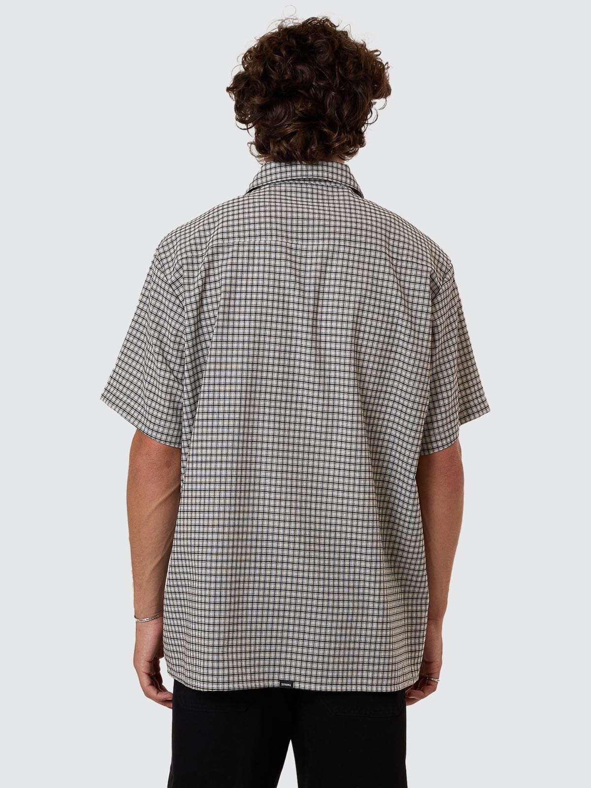 THRILLS // Union Check SS Shirt LIGHT STONE