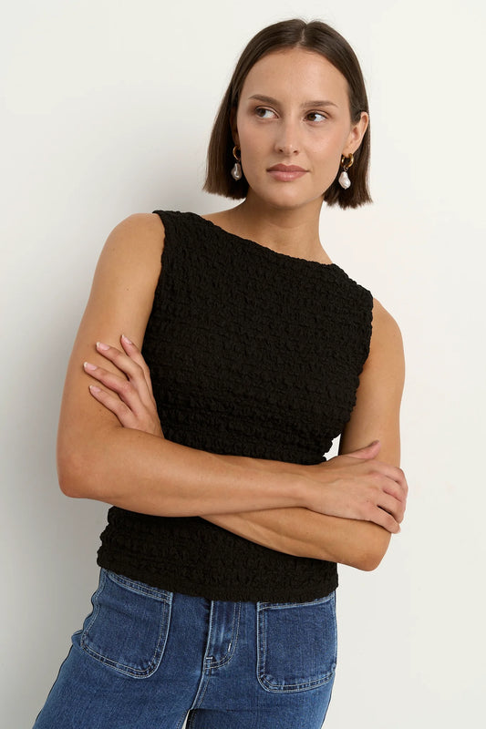 AMONG THE BRAVE // Untamed Top BLACK