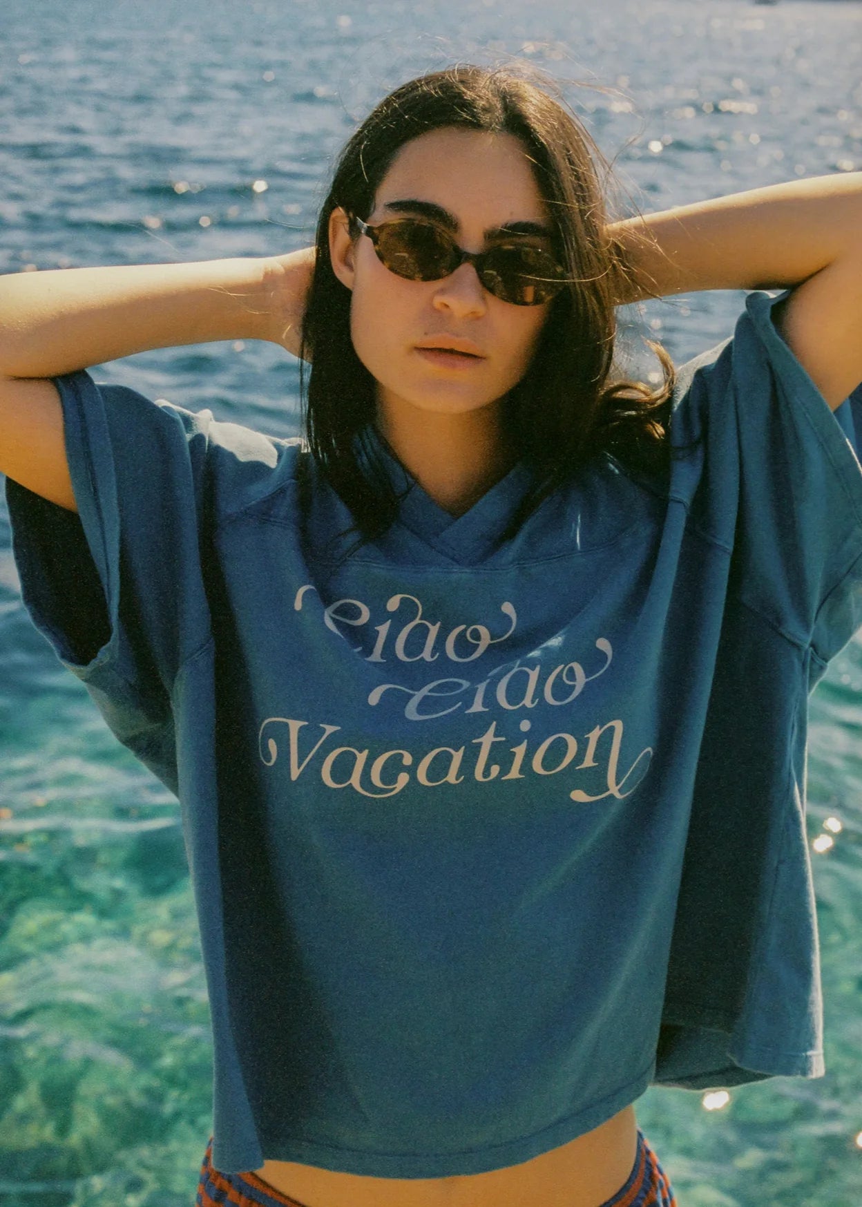 CIAO CIAO // Vacay Crop Tee