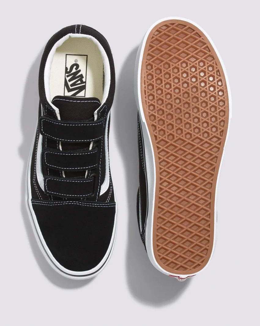 Platform top velcro vans