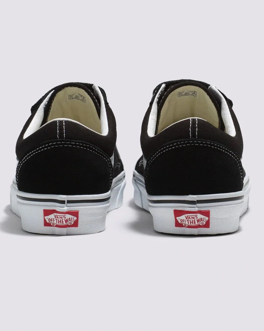 Black vans old clearance skool velcro