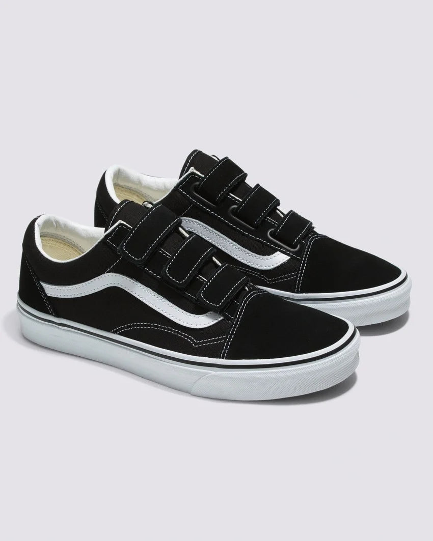 VANS // Old Skool Velcro BLACK/WHITE – - Main Image